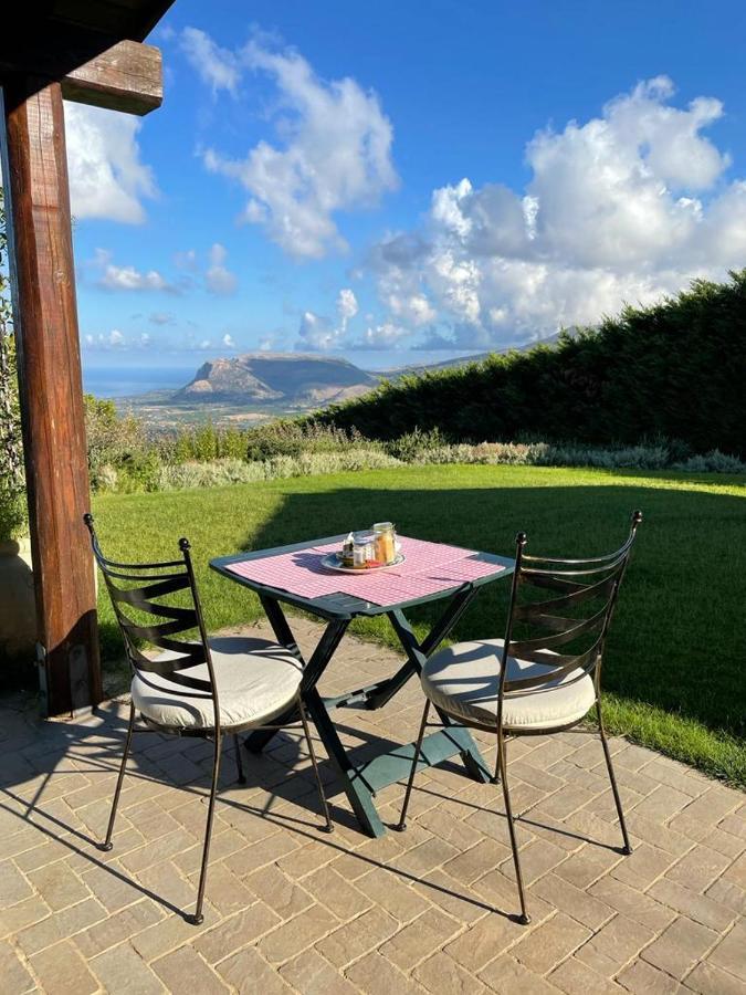 Villa Siciliana Con Piscina E Vista Panoramica Sul Mare Borgetto Zewnętrze zdjęcie