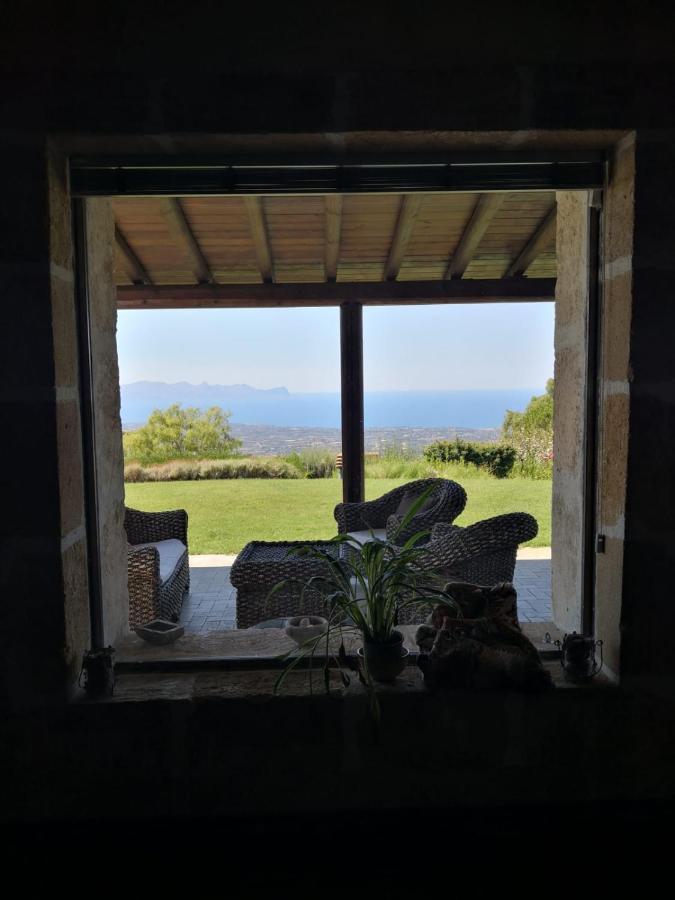 Villa Siciliana Con Piscina E Vista Panoramica Sul Mare Borgetto Zewnętrze zdjęcie