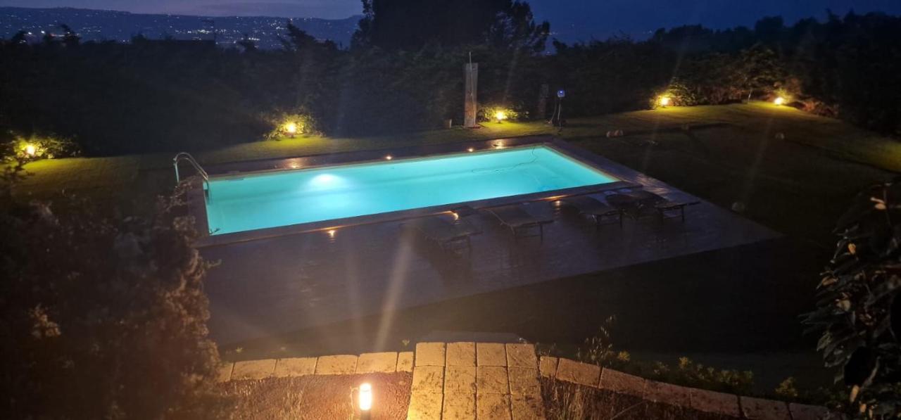 Villa Siciliana Con Piscina E Vista Panoramica Sul Mare Borgetto Zewnętrze zdjęcie