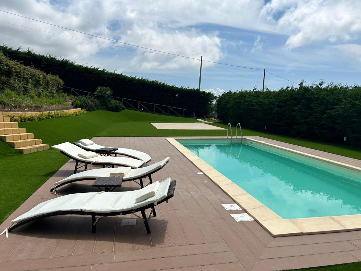 Villa Siciliana Con Piscina E Vista Panoramica Sul Mare Borgetto Zewnętrze zdjęcie